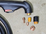 X45 CNC or Hand Torch - Harbour Freight Titanium Plasma 45 TI-PC45 uses Hypertherm Parts