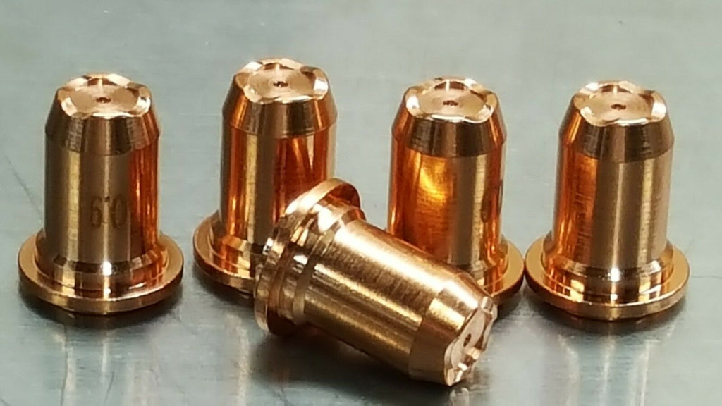 10pc PT-60 iPT60 iPT-60 PT-40 40A Contoured Plasma Drag Cut Nozzles + Electrodes