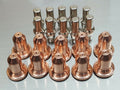 20pc PT-60 PT-40 PT-60 PT-40 Plasma Torch Electrodes + 60A Nozzles