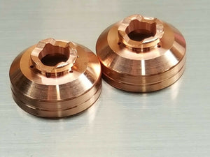 2 x 60485 Shielded Cap PT60 PT40 iPT-60 iPT60 iPT-40 AHP Alphacut Plasma Torch