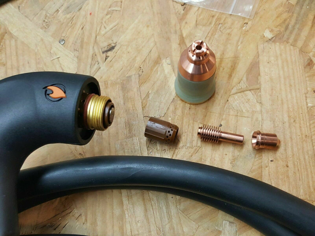 X45 CNC or Hand Torch - Harbour Freight Titanium Plasma 45 TI-PC45 uses Hypertherm Parts