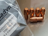 5pc x 0558005220 Electrodes - Fits ESAB PT37 PT38 PT39 Plasma Torch