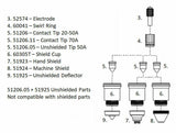 X45 CNC or Hand Torch - Harbour Freight Titanium Plasma 45 TI-PC45 uses Hypertherm Parts